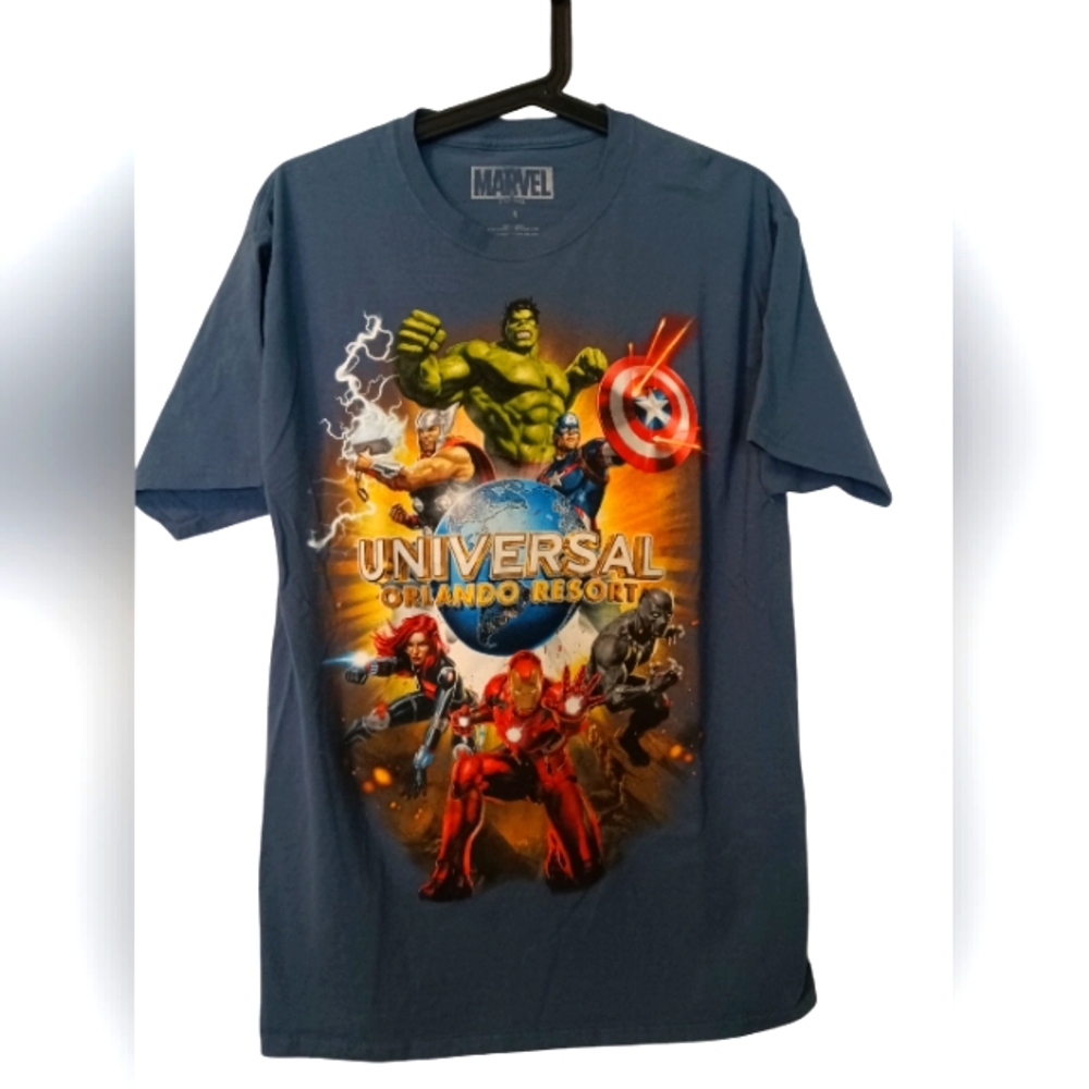 MARVEL Universal Orlando Resort gray short sleeve T-shirt